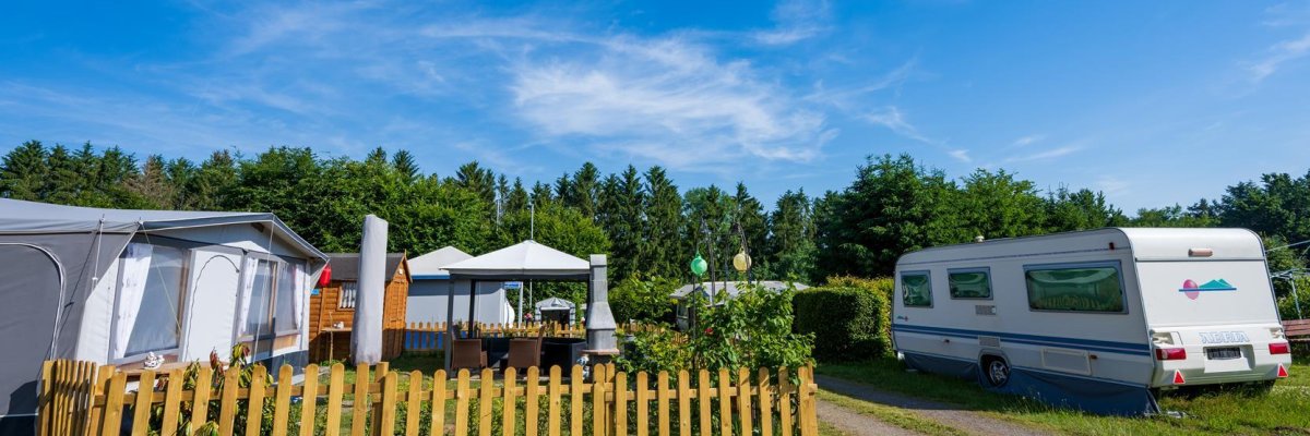 Campingplatz Hasenhübel Wohnwagen Genuss