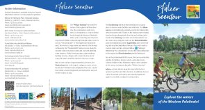Pfälzer Seentour Pfälzer Seentour Flyer englisch